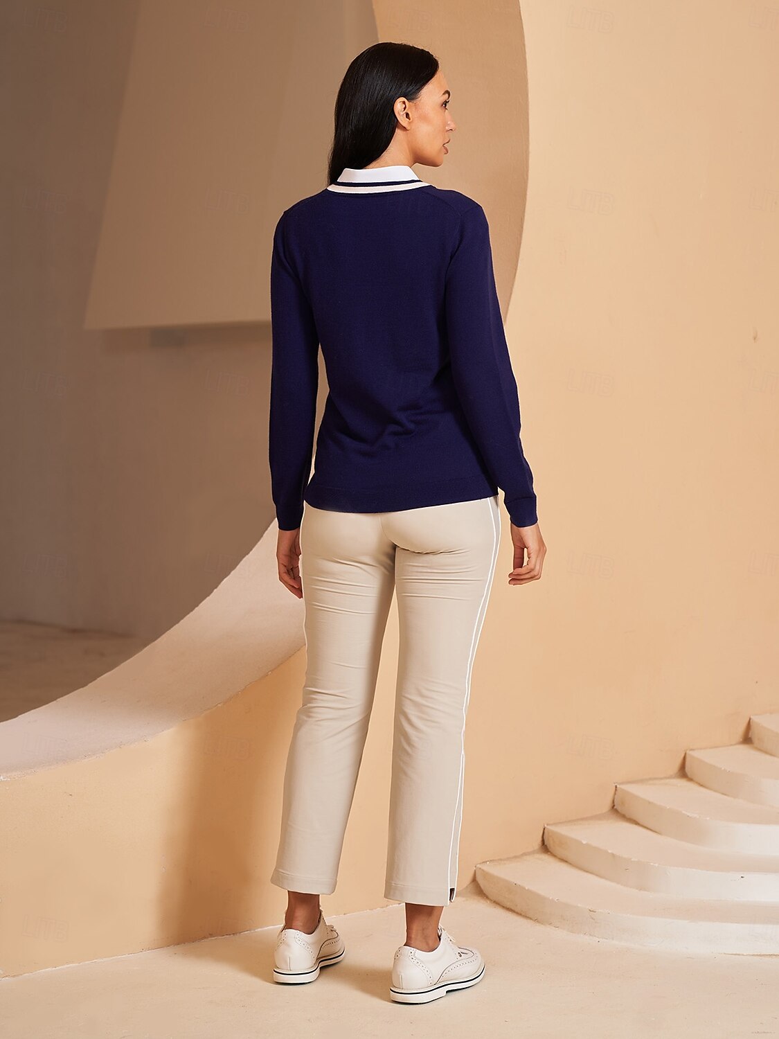 More Than Basic Merino Wool V Neck Sweater